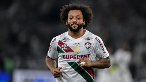 Marcelo, ex-jogador do Fluminense, durante partida contra o Botafogo, pelo Campeonato Brasileiro de 2024. Foto: Thiago Ribeiro/AGIF.