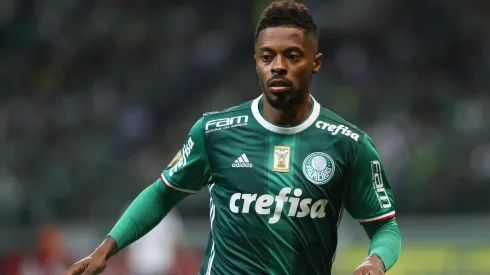 Michel Bastos, ex-jogador do Palmeiras, durante partida contra a Ponte Preta pelo Campeonato Paulista 2017 na arena Allianz Parque. Foto: Marcello Zambrana/AGIF
