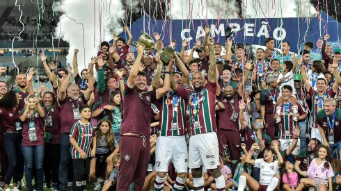 Com Fernando Diniz, Fluminense conquistou o Campeonato Carioca sobre o Flamengo. Foto: Thiago Ribeiro/AGIF/Sipa USA Credit: Sipa US/Alamy Live News