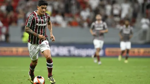 Cano, atacante do Fluminense.Foto: Mateus Bonomi/AGIF