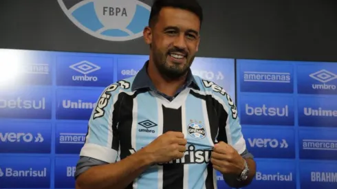 Edilson, ex-lateral do Grêmio. Foto: João Victor Teixeira/ge.globo