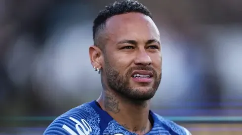 Neymar durante partida entre Inter de Limeira e Santos pelo Campeonato Paulista. Foto: Alexandre Schneider/Getty Images
