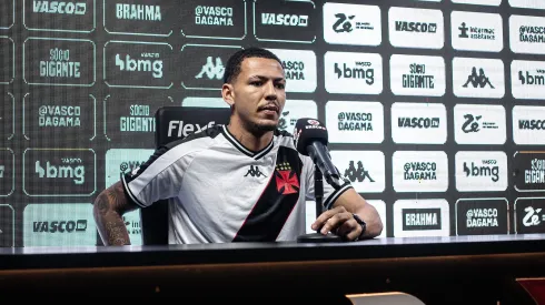 Clayton Silva em sua apresentação no Vasco. Foto: Leandro Amorim.