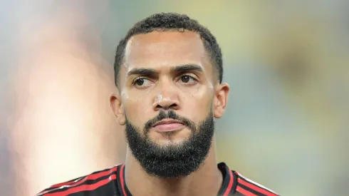 Juninho pelo Flamengo em partida diante do Botafogo. Foto: Thiago Ribeiro/AGIF/Sipa USA/ Alamy Live News