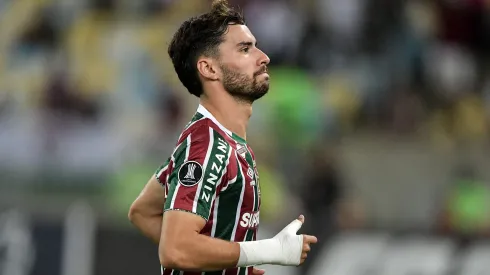 Martinelli, jogador do Fluminense, durante partida contra o Alianza Lima no estadio Maracana pelo campeonato Copa Libertadores 2024. Foto: Thiago Ribeiro/AGIF