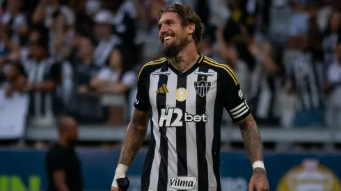 Lyanco, jogador do Atlético-MG durante partida contra o America-MG no estadio Mineirao pelo campeonato Mineiro 2025. Foto: Fernando Moreno/AGIF