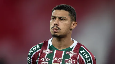 André jogador do Fluminense durante partida contra o Juventude no estádio Maracanã pelo campeonato Copa Do Brasil 2024. Foto: Thiago Ribeiro/AGIF