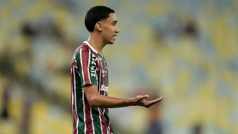 Isaque, do Fluminense. Foto: Thiago Ribeiro/AGIF