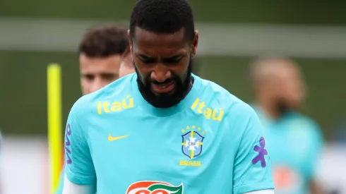 MG – Belo Horizonte – 31/01/2022 – SELECAO BRASILEIRA, TREINO – Gerson jogador do Selecao Brasileira durante treino no Centro de Treinamento CT Toca II. Foto: Fernando Moreno/AGIF