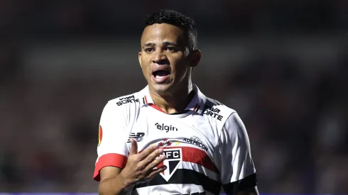 SP – SAO PAULO – 29/01/2025 – PAULISTA 2025, PORTUGUESA X SAO PAULO – Erick jogador do Sao Paulo durante partida contra o Portuguesa no estadio Pacaembu pelo campeonato Paulista 2025. Foto: Marcello Zambrana/AGIF