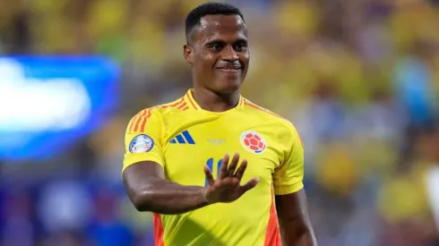 Jhon Arias em ação pela Seleção Colombiana – Foto: Reprodução/Seleção Colombiana