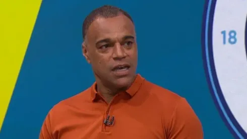 Ex-jogador deu a sua opinião – Foto: Reprodução/TV Globo.