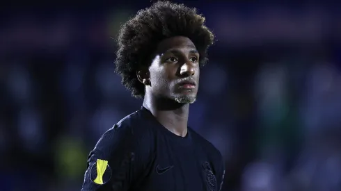 Talles Magno, jogador do Corinthians, durante partida contra o Bragantino no estadio Nabi Abi Chedid pelo campeonato Paulista 2025. Foto: Marcello Zambrana/AGIF