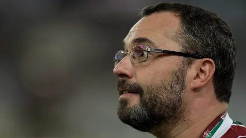 RJ – RIO DE JANEIRO – 09/03/2024 – CARIOCA 2024, FLUMINENSE X FLAMENGO – Mario Bittencourt presidente do Fluminense durante partida contra o Flamengo no estadio Maracana pelo campeonato Carioca 2024. Foto: Thiago Ribeiro/AGIF