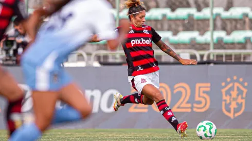Artilheira do Campeonato até o momento, Cristiane. Foto: PaulaReis/Flamengo