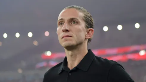 Filipe Luis é o técnico do Flamengo. Foto: Thiago Ribeiro/AGIF