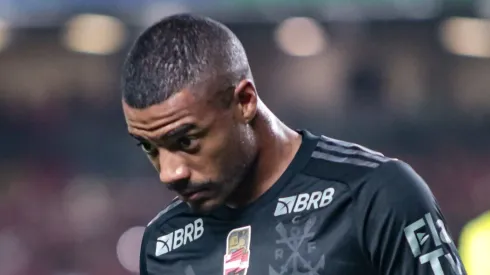 PA – BELEM – 31/01/2024 – CARIOCA 2024, SAMPAIO CORREA X FLAMENGO – Nicolas De La Cruz jogador do Flamengo durante partida contra o Sampaio Correa no estadio Mangueirao pelo campeonato Carioca 2024.