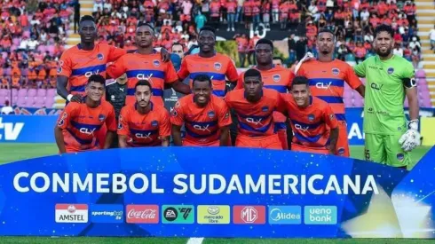 Elenco do Puerto Cabello na Copa Sul-Americana 2025 – Foto: Reprodução/Puerto Cabello