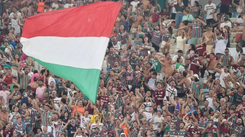 Torcida do Fluminense no Maracanã – Foto: Thiago Ribeiro/AGIF