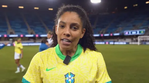 Yasmin, ex-Corinthians e craque do Real Madrid foi destaque na vitória contra as americanas