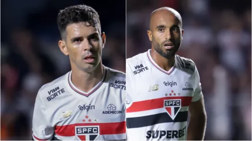 Oscar e Lucas Moura podem ser desfalques do São Paulo. Foto: Marcello Zambrana/AGIF