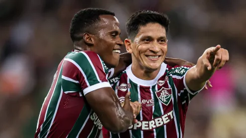 Arias e Cano são os destaques no Fluminense. Foto: Marcelo Gonçalves/Fluminense FC