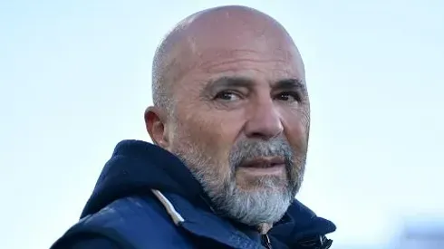 Jorge Sampaoli durante partida entre Getafe e Sevilla, pela La Liga, em 2023. Foto: Denis Doyle