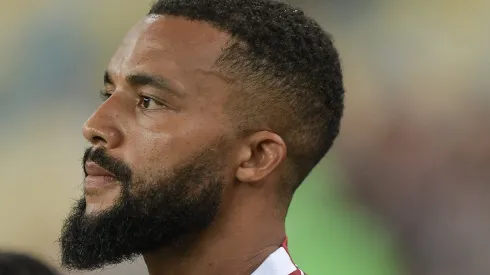 Samuel Xavier jogador do Fluminense durante partida contra o San Jose no estádio Maracanã pelo campeonato Copa Sul-americana 2025. Foto: Thiago Ribeiro/AGIF