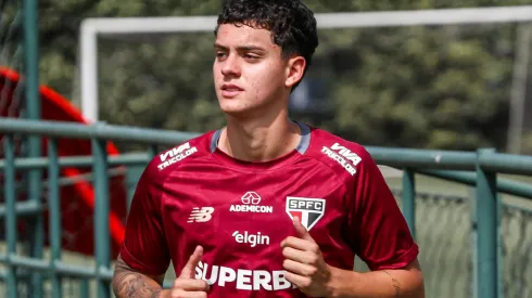 Lucca subiu no São Paulo – Foto: Flick do São Paulo FC