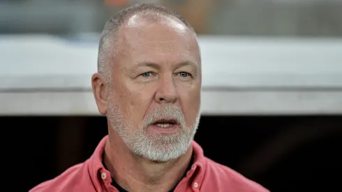 Mano Menezes ex-técnico do Fluminense durante partida contra o Juventude no estádio Maracanã pelo campeonato Copa Do Brasil 2024. Foto: Thiago Ribeiro/AGIF