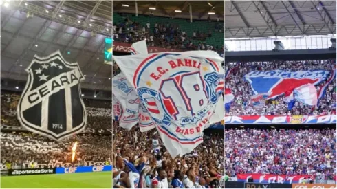 As melhores torcidas do norte e nordeste do Brasil, segundo a IA.