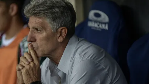Renato Gaúcho, técnico do Fluminense, durante partida contra o Vitoria no estadio Maracanã pelo campeonato Brasileiro A 2025. Foto: Thiago Ribeiro/AGIF