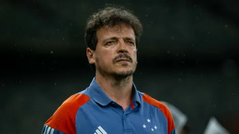 MG – BELO HORIZONTE – 04/12/2024 – BRASILEIRO A 2024, CRUZEIRO X PALMEIRAS – Fernando Diniz tecnico do Cruzeiro durante partida contra o Palmeiras no estadio Mineirao pelo campeonato Brasileiro A 2024.