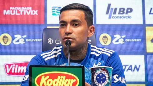 Dudu no Cruzeiro. Foto: Fernando Moreno/AGIF
