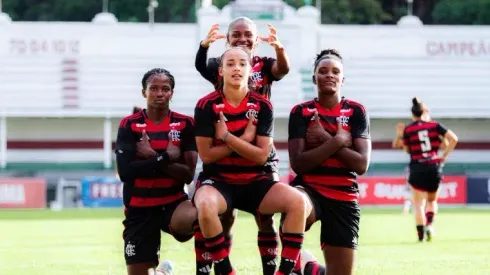 Flamengo venceu o Fluminense na estreia da competição – Foto: Beatriz Palmieri/CRF
