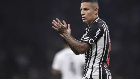 Corinthians x Atlético Mineiro SÃO PAULO, SP – 09.11.2023: CORINTHIANS X ATLÉTICO MINEIRO – Guilherme Arana during the match between Corinthians x Atlético Mineiro held at the Neo Química Arena in São Paulo, SP. The game is valid for the 33rd round of the Brasileirão 2023. Photo: Marco Galvão/Fotoarena x2459780x PUBLICATIONxNOTxINxBRA MarcoxGalvão