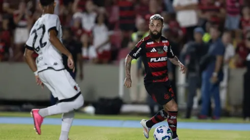 PB – JOAO PESSOA – 01/05/2025 – COPA DO BRASIL 2025, BOTAFOGO-PB X FLAMENGO – Michael jogador do Flamengo durante partida contra o Botafogo-PB no estadio Almeidao pelo campeonato Copa Do Brasil 2025. Foto: Kayan Mendes/AGIF