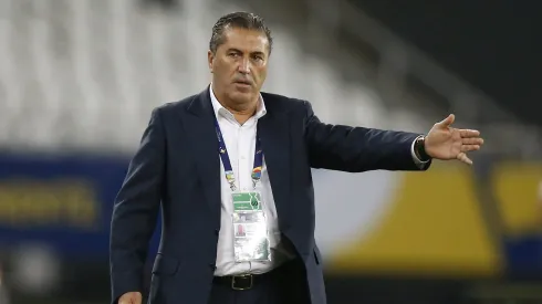 José Peseiro treinando a Venezuela em 2021 (Photo by Wagner Meier/Getty Images)