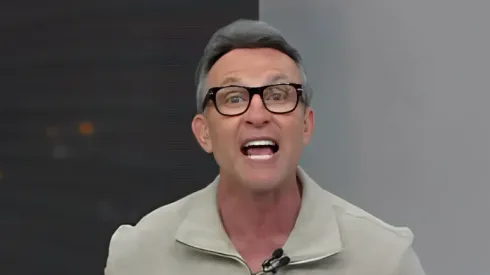 Neto durante programa na Band. Foto: Reprodução/YouTube.