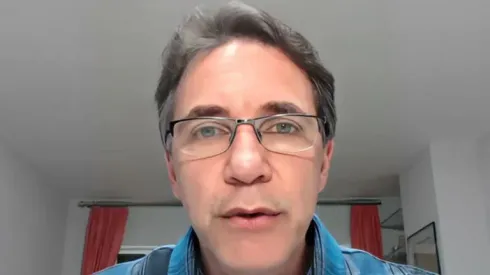 Vagner Frederico jornalista e setorista do Santos –
Foto: Reprodução/YouTube