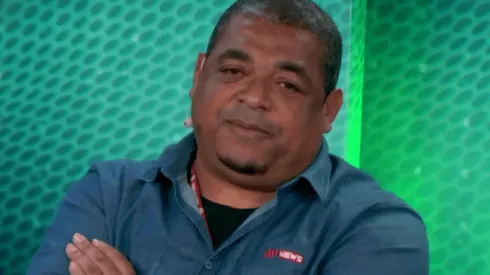 Foto: Reprodução / Jovem Pan – Vampeta participa do programa da Jovem Pan
