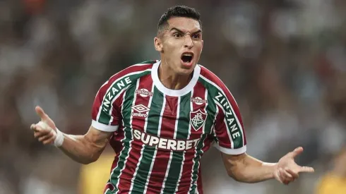 O atacante Kevin Serna está entre os relacionados para a partida pela Sul-Americana. Foto: Marcelo Gonçalves/Fluminense FC