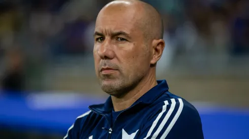 Leonardo Jardim em ação pelo Cruzeiro