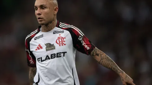 RJ – RIO DE JANEIRO – 19/04/2025 – BRASILEIRO A 2025, VASCO X FLAMENGO – Cebolinha jogador do Flamengo durante partida contra o Vasco no estadio Maracana pelo campeonato Brasileiro A 2025. Foto: Thiago Ribeiro/AGIF