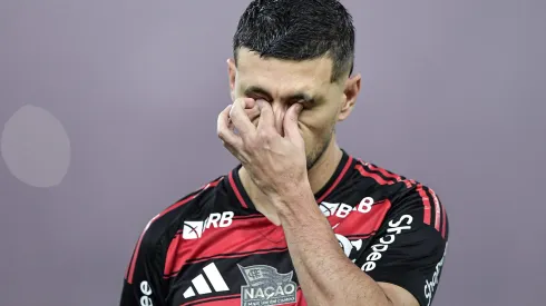 – Arrascaeta jogador do Flamengo durante partida contra o Bahia no estádio Maracanã pelo campeonato Brasileiro A 2025. Foto: Thiago Ribeiro/AGIF