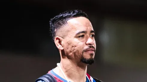 Pikachu durante partida do Fortaleza na Libertadores.