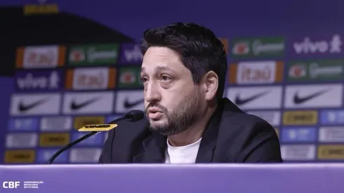 Arthur Elias na Seleção. Foto: Rafael Ribeiro/CBF