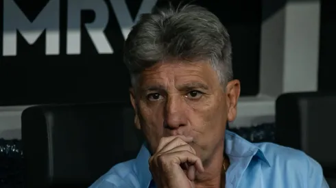 Renato Gaucho técnico do Fluminense durante partida contra o Atlético-MG no estádio Arena MRV pelo campeonato Brasileiro A 2025. Foto: Fernando Moreno/AGIF