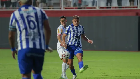 Adversário do Grêmio, CSA entrou em campo pela Série C no sábado (17) – Foto: Hugo Lopes/AGIF