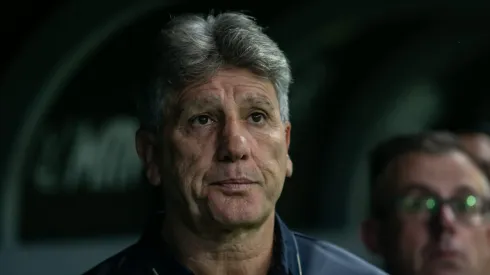 Renato Gaúcho técnico do Grêmio durante partida contra o Atlético-MG no estadio Arena MRV pelo campeonato Brasileiro A 2024. Foto: Fernando Moreno/AGIF